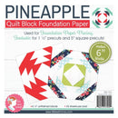 It's Sew Emma Pineapple Foundation Paper