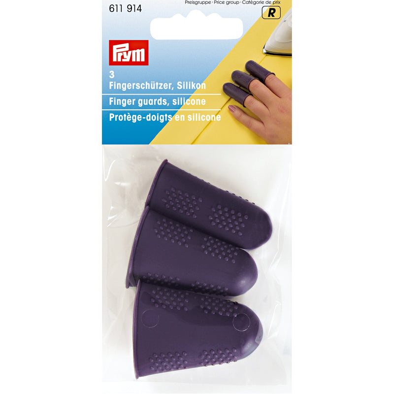 Prym Silicone Finger Guards Pack of 3