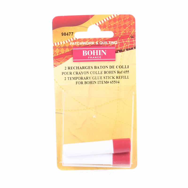 Bohin Temporary Glue Stick Refill Pack of 2