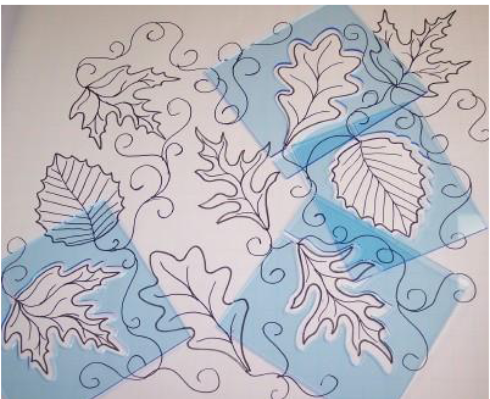 Quilter's Rule ¼" Leaf 4
