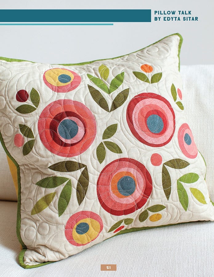 It's Sew Emma Pillow Talk Book by Edyta Sitar