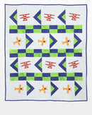 Accuquilt GO! 45° Trapezoid (3" Finished Square )