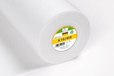 Vlieseline Sew in Heavy Weight Interfacing Interlining 90cm White S13/313