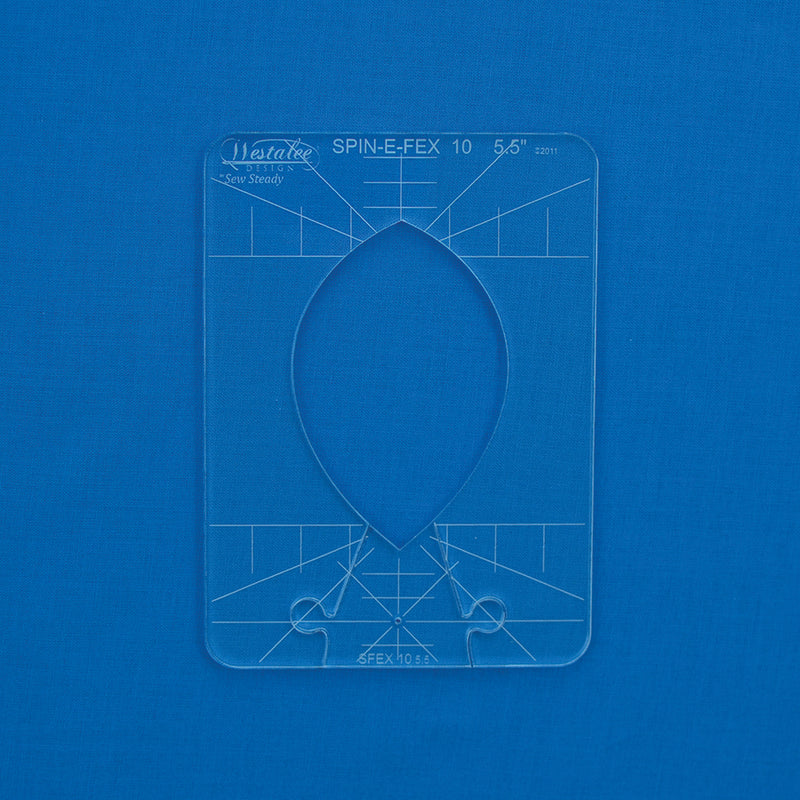 Westalee Spin-E-Fex 10 Templates 6mm