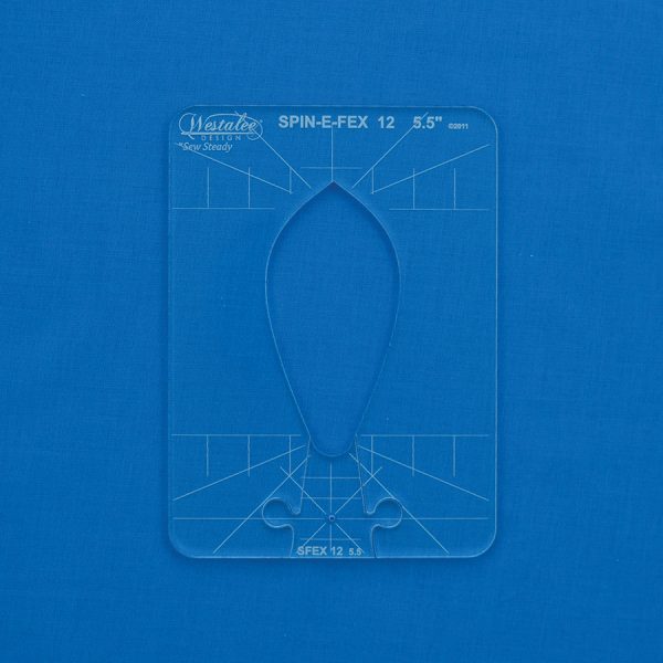 Westalee Spin-E-Fex 12 Templates 3mm