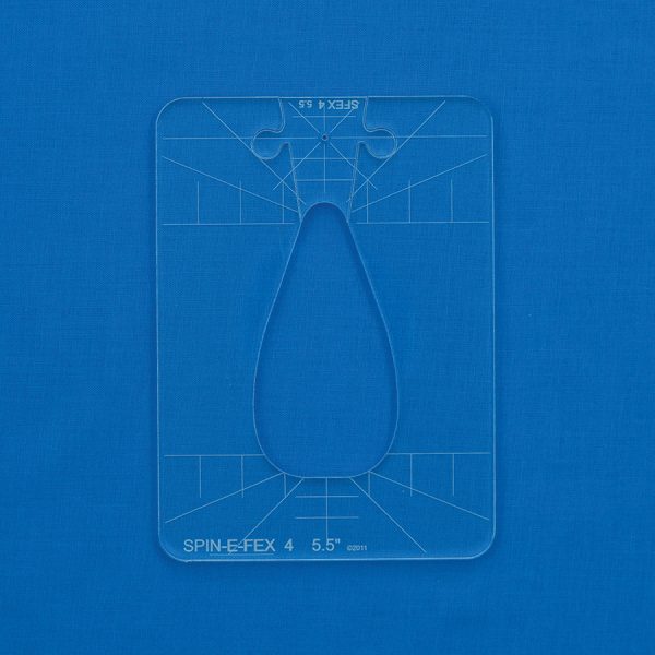 Westalee Spin-E-Fex 4 Templates 6mm