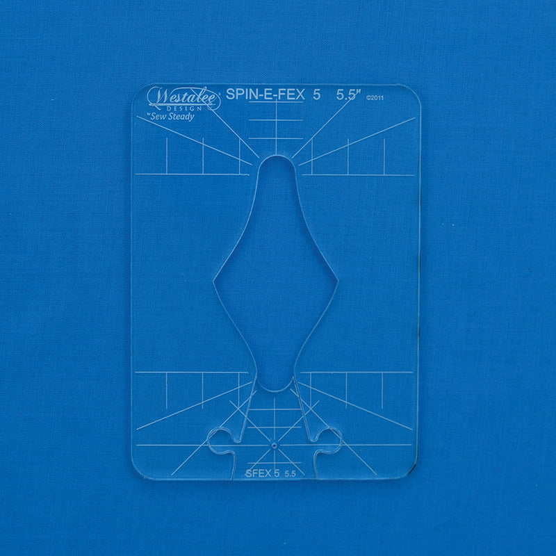 Westalee Spin-E-Fex 5 Templates 6mm
