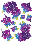 Urban Elementz Decorative Machine Stickers - Tapestry