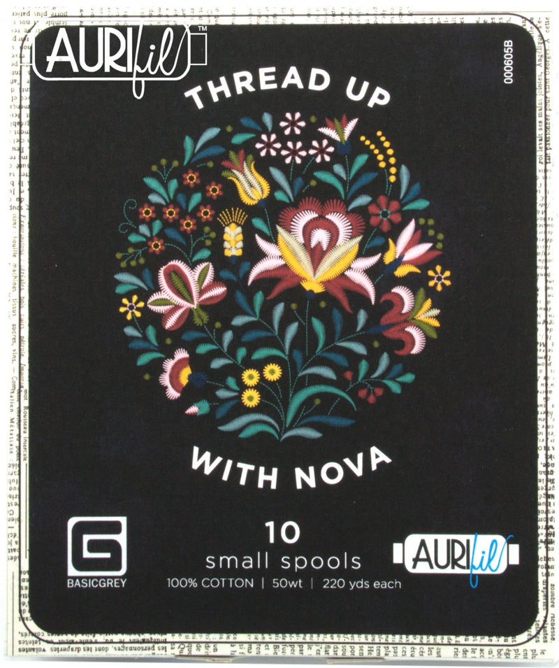 Aurifil Thread Up With Nova Thread Collection 50wt