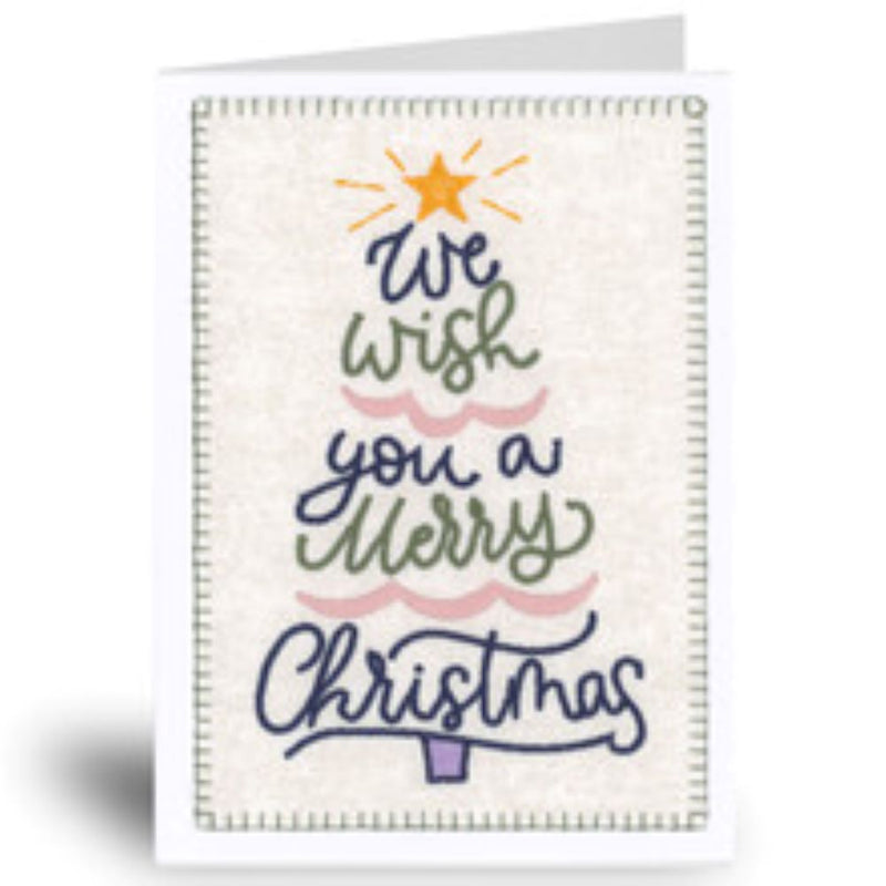 Christmas Card Embroidery Monday 6th November 2023