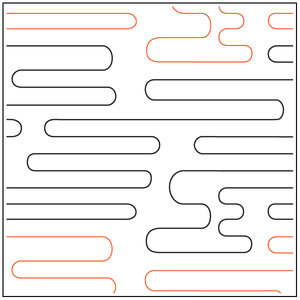 Urban Elementz Water Dance Pantograph 9" Design